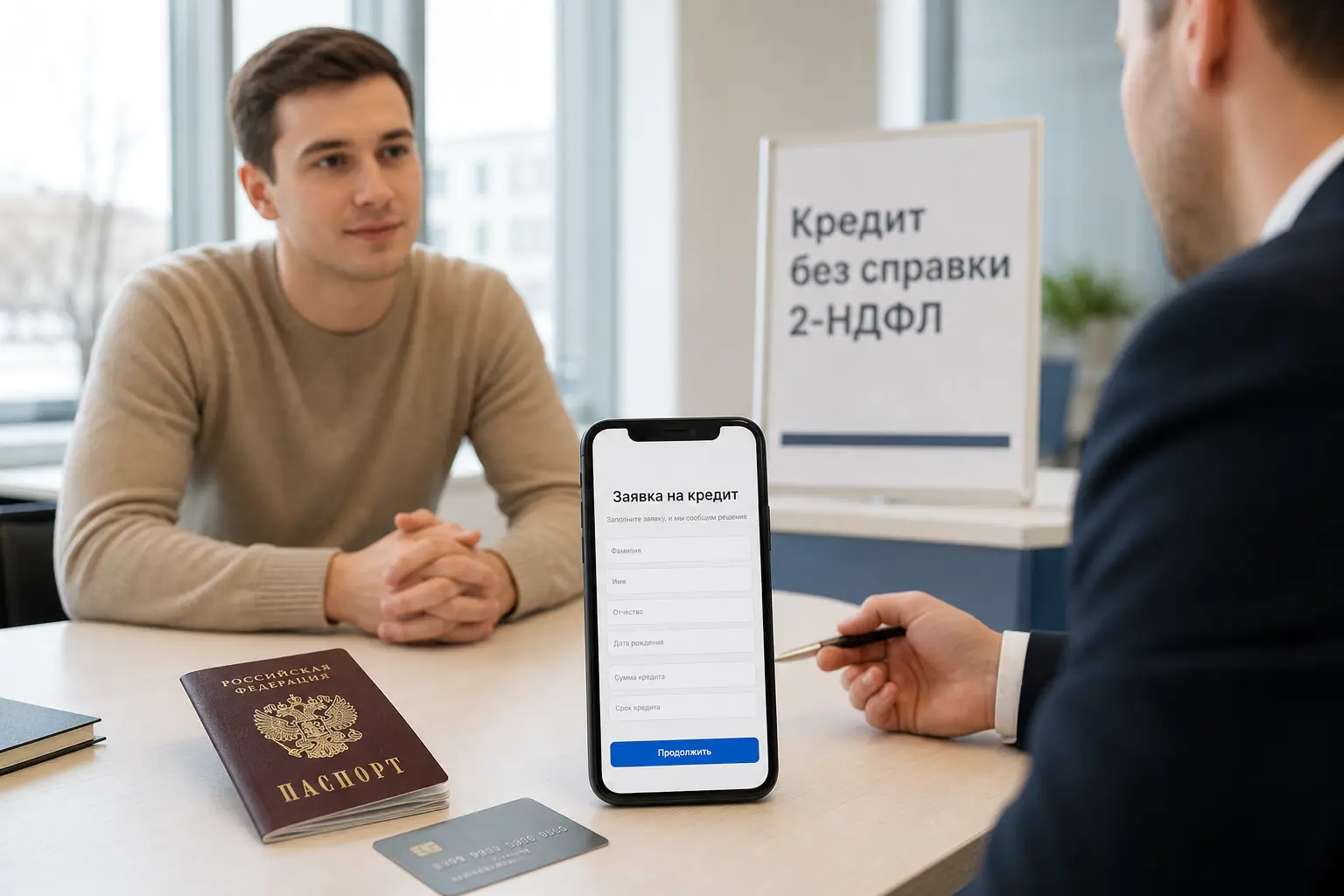 Кредиты без справки 2-НДФЛ Можно ли получить кредит без подтверждения дохода