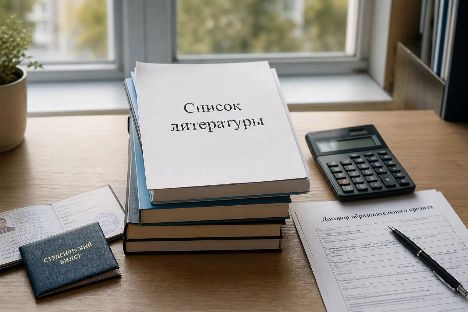 Кредиты для студентов Список литературы