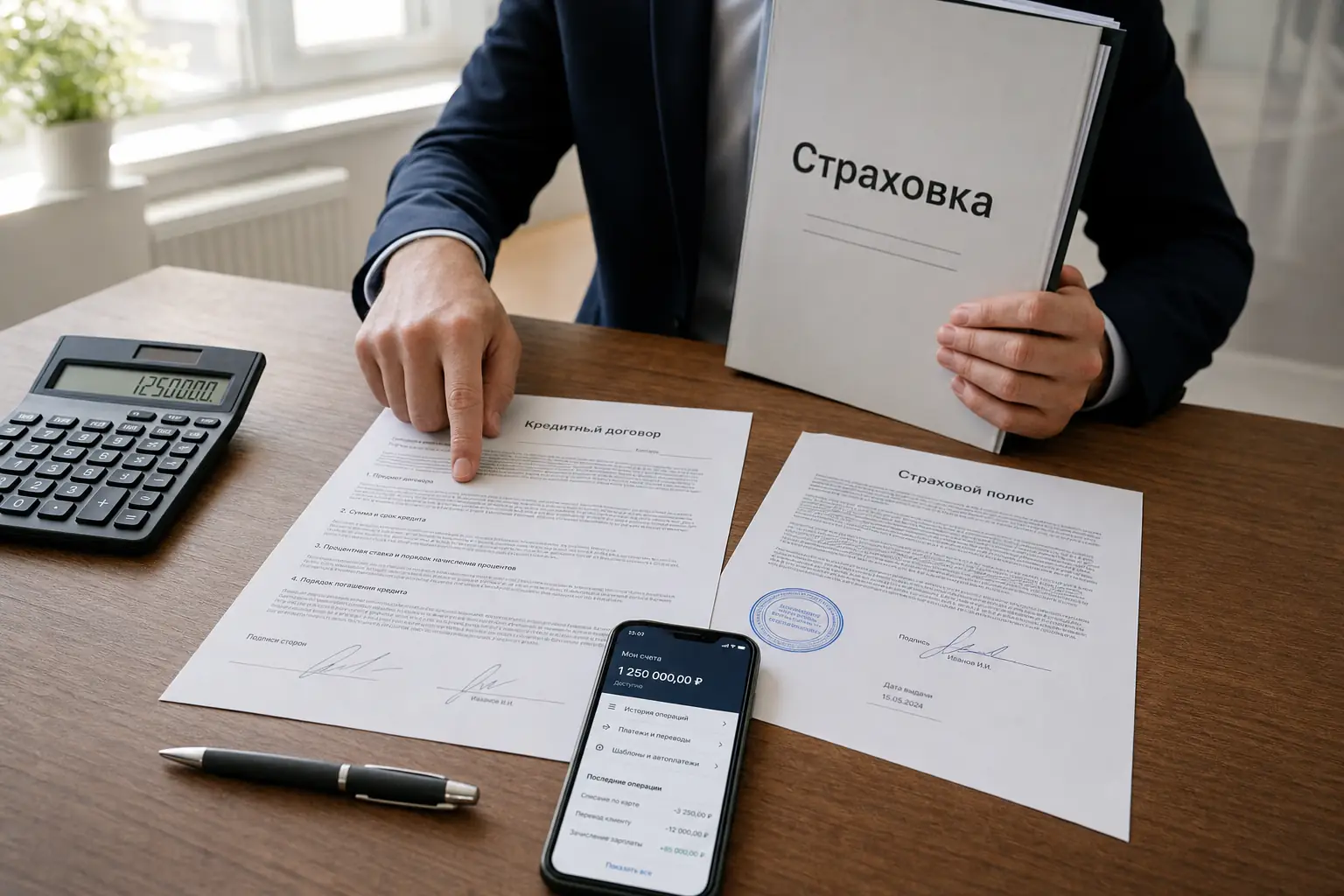 Кредиты со страховкой
