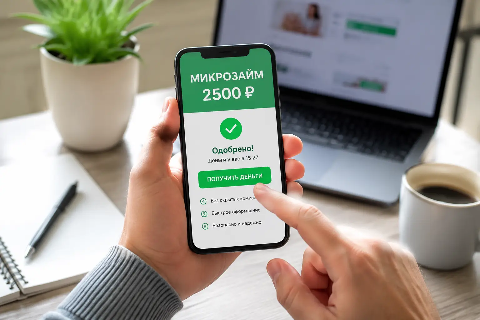 Микрозайм 2500 рублей: когда выручает и как оформить безопасно