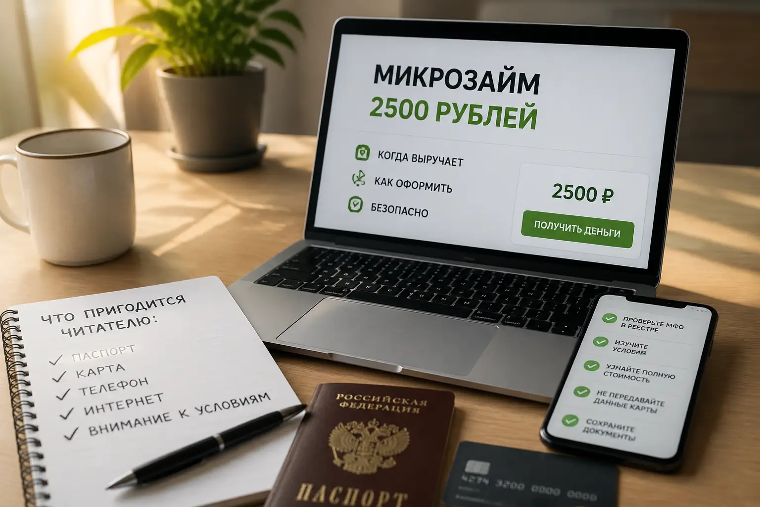 Микрозайм 2500 рублей: когда выручает и как оформить безопасно Что может пригодиться читателю