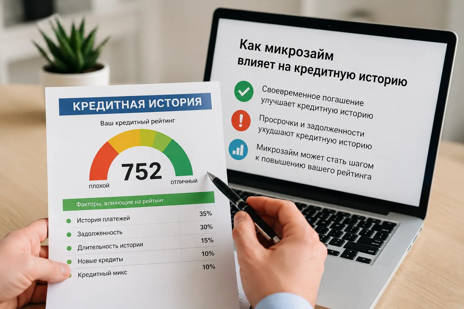 Микрозайм без кредитной истории Как микрозайм влияет на кредитную историю