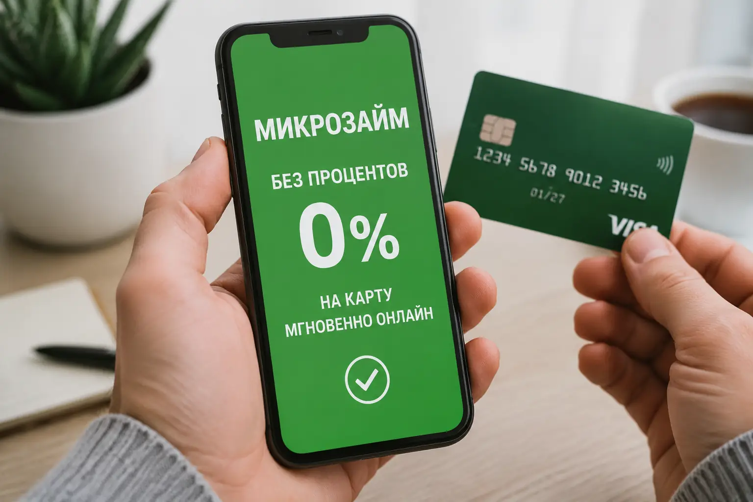 Микрозайм без процентов на карту мгновенно онлайн Как оформить микрозайм онлайн