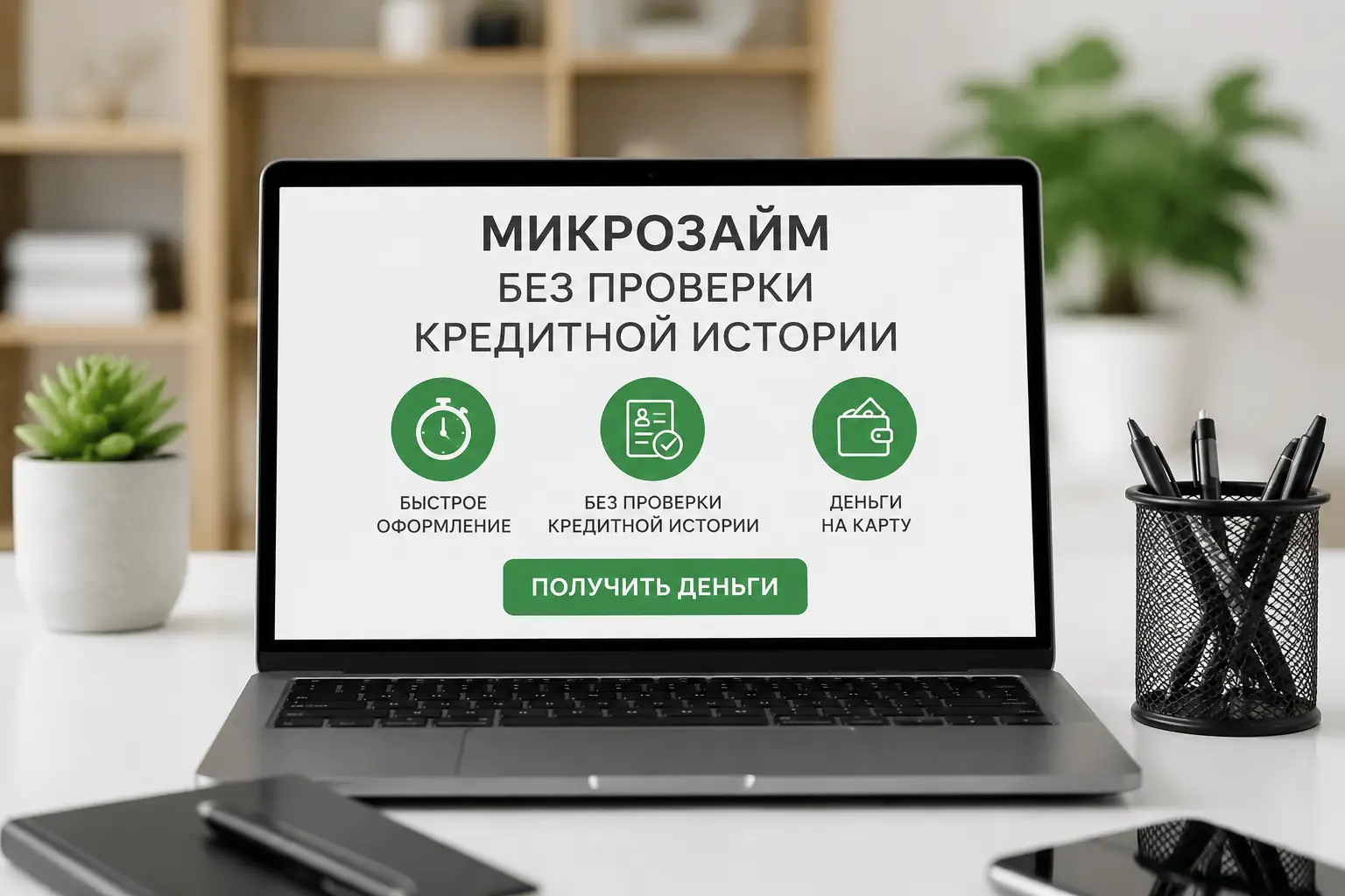 Микрозайм без проверки кредитной истории Вывод