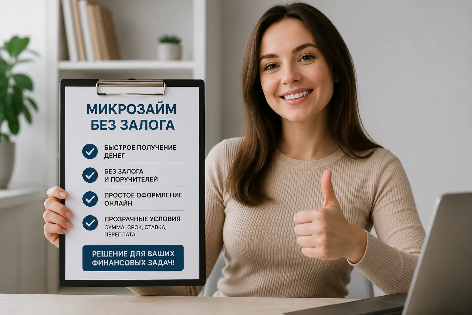 Микрозайм без залога: как взять деньги без риска для имущества Вывод