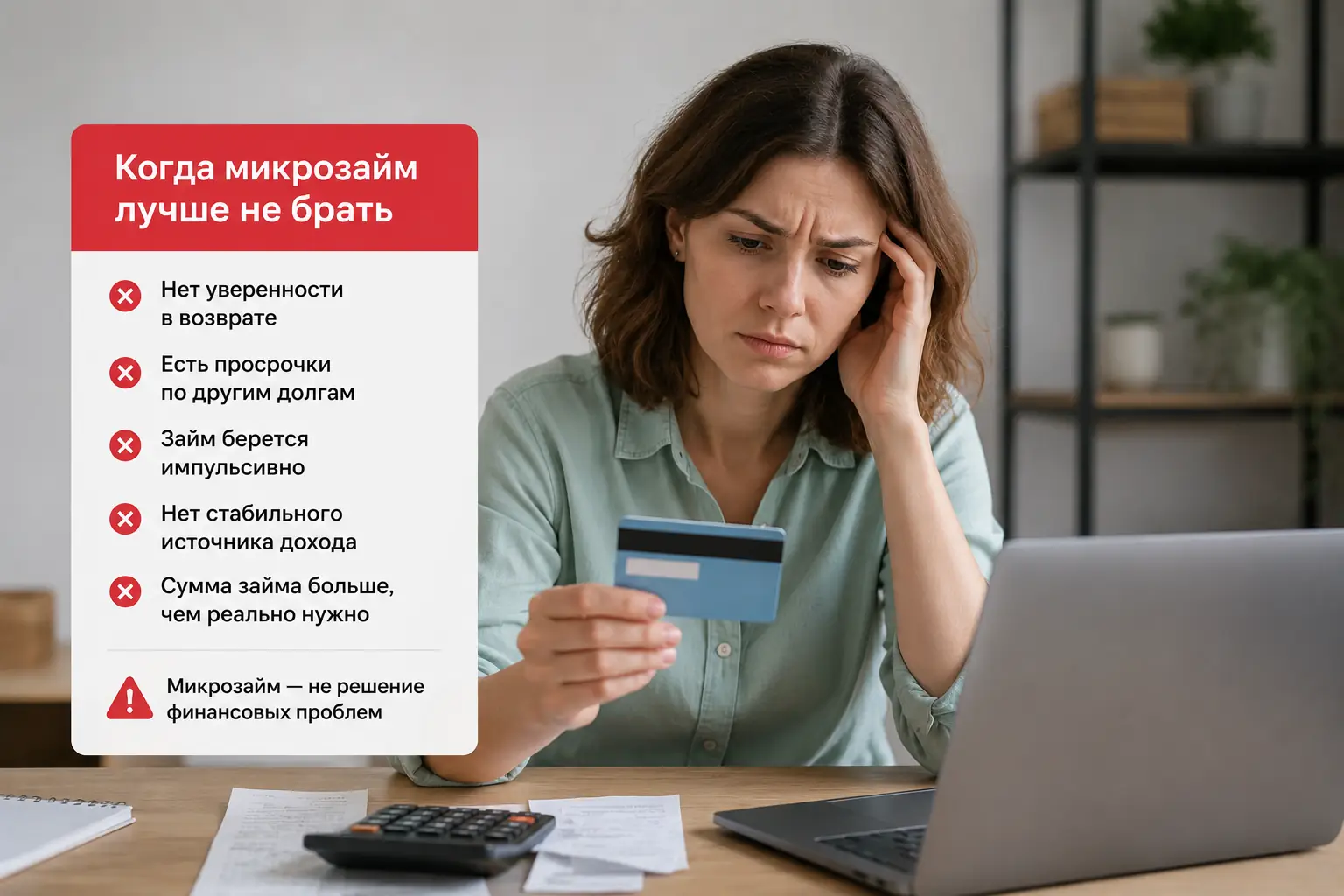 Микрозайм безработным: условия, риски и безопасное оформление Когда микрозайм лучше не брать