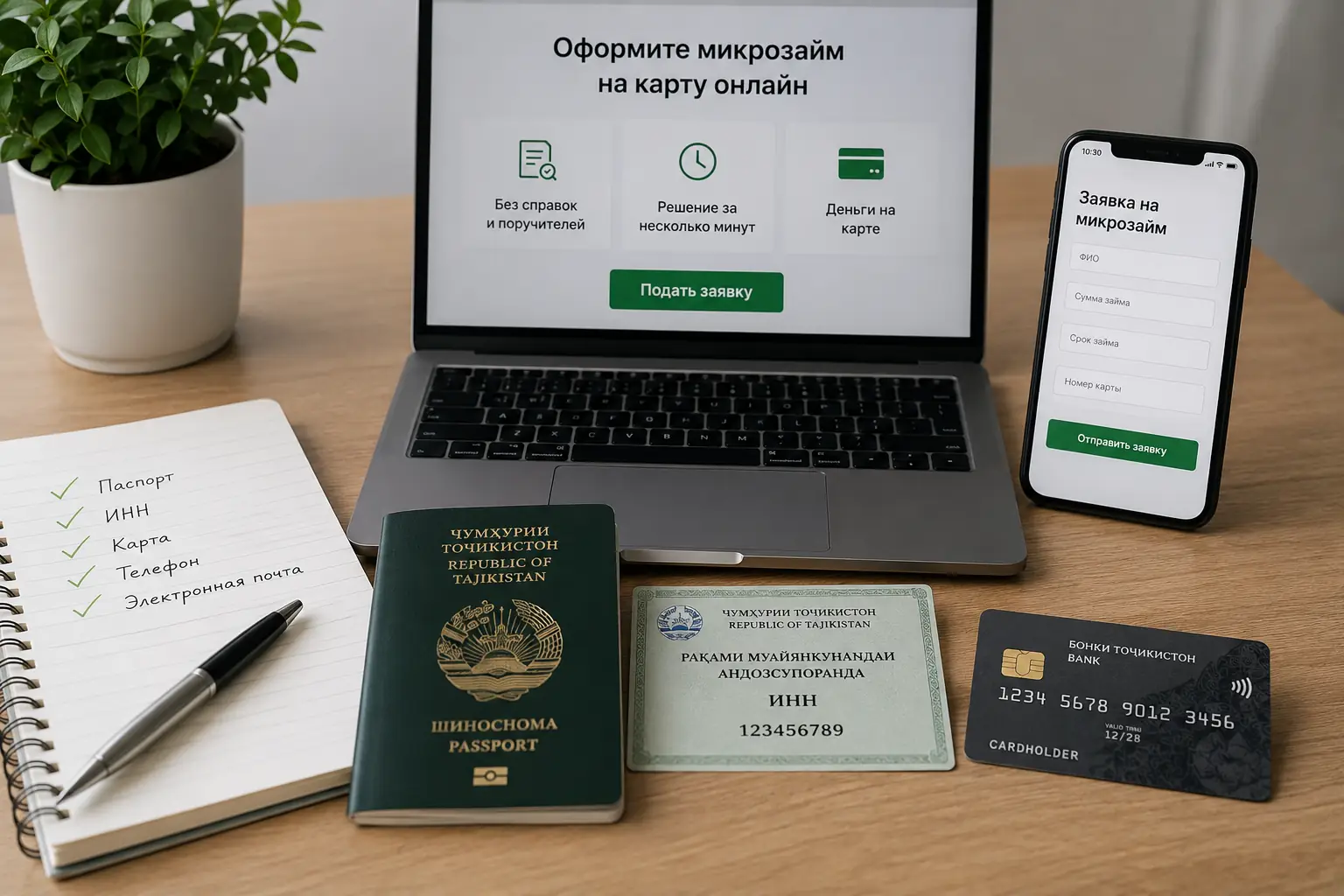 Микрозайм для граждан Таджикистана на карту Что может пригодиться читателю