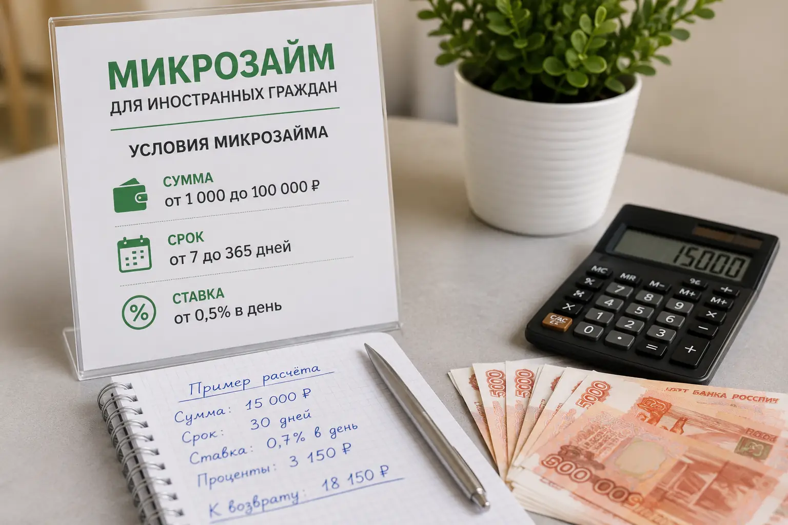 Микрозайм для иностранных граждан: как получить заем в России Условия микрозайма: сумма, срок, ставка