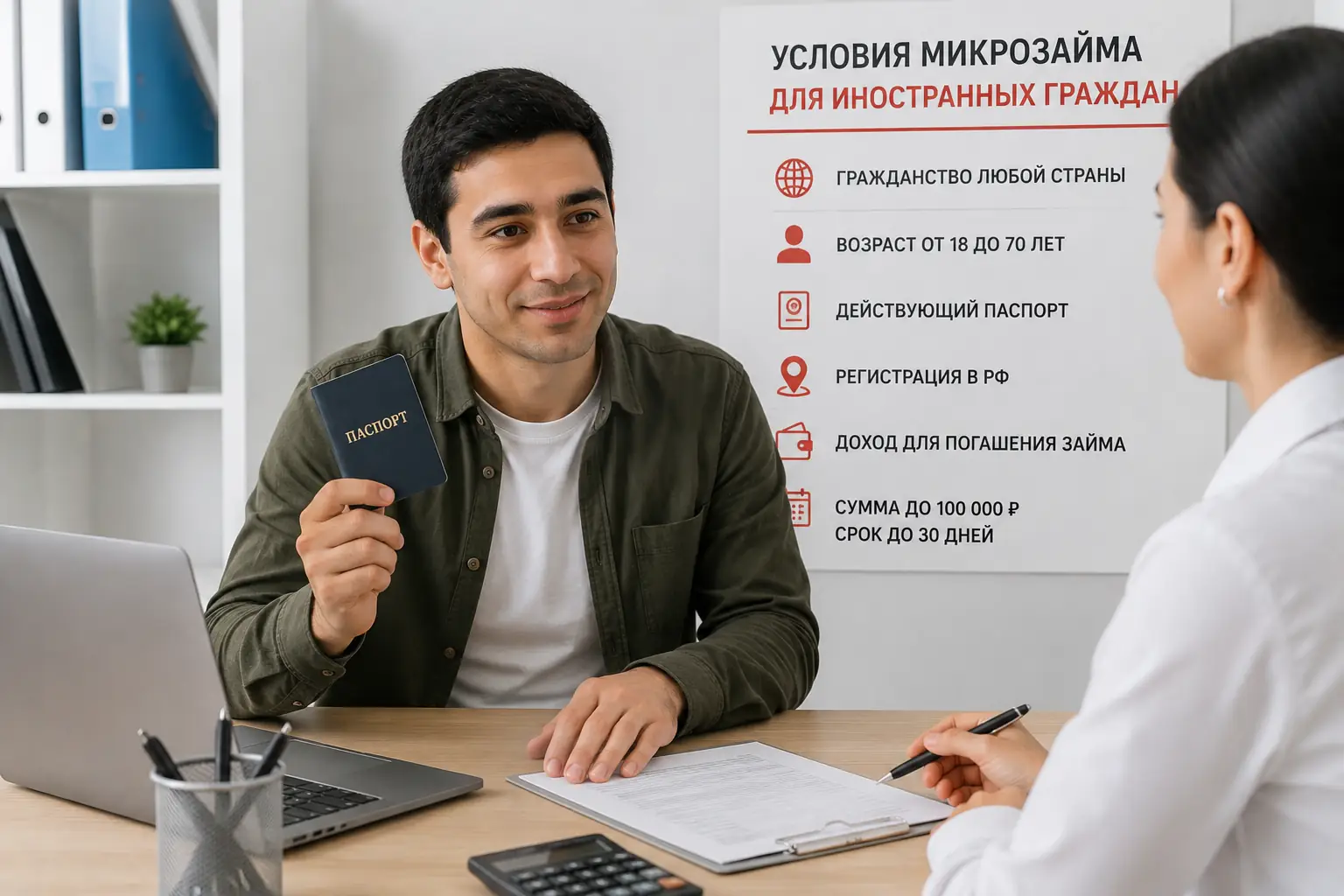 Микрозайм для иностранных граждан: как получить займ в России и не ошибиться Условия микрозайма для иностранных граждан