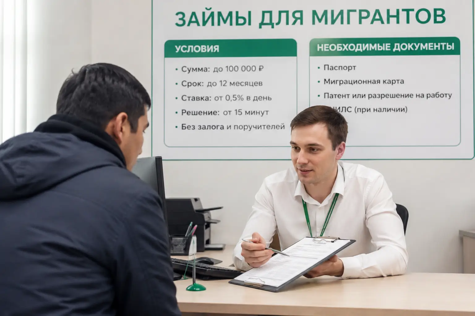 Микрозайм мигрантам: условия, документы и безопасное оформление На каких условиях МФО выдают займы мигрантам