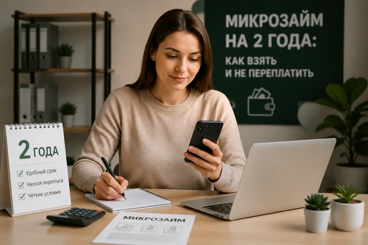 Микрозайм на 2 года: как взять и не переплатить