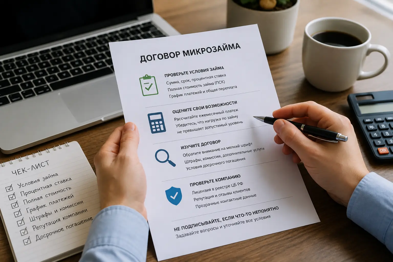 Микрозайм на большой срок: когда он уместен и как оценить риски Практические советы перед подписанием договора