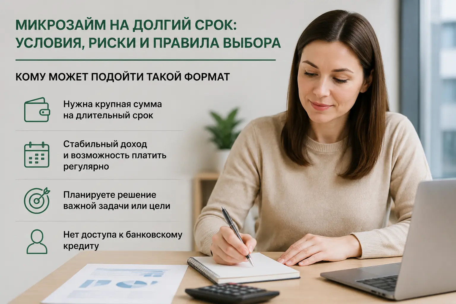 Микрозайм на долгий срок: условия, риски и правила выбора Частые ошибки заемщиков