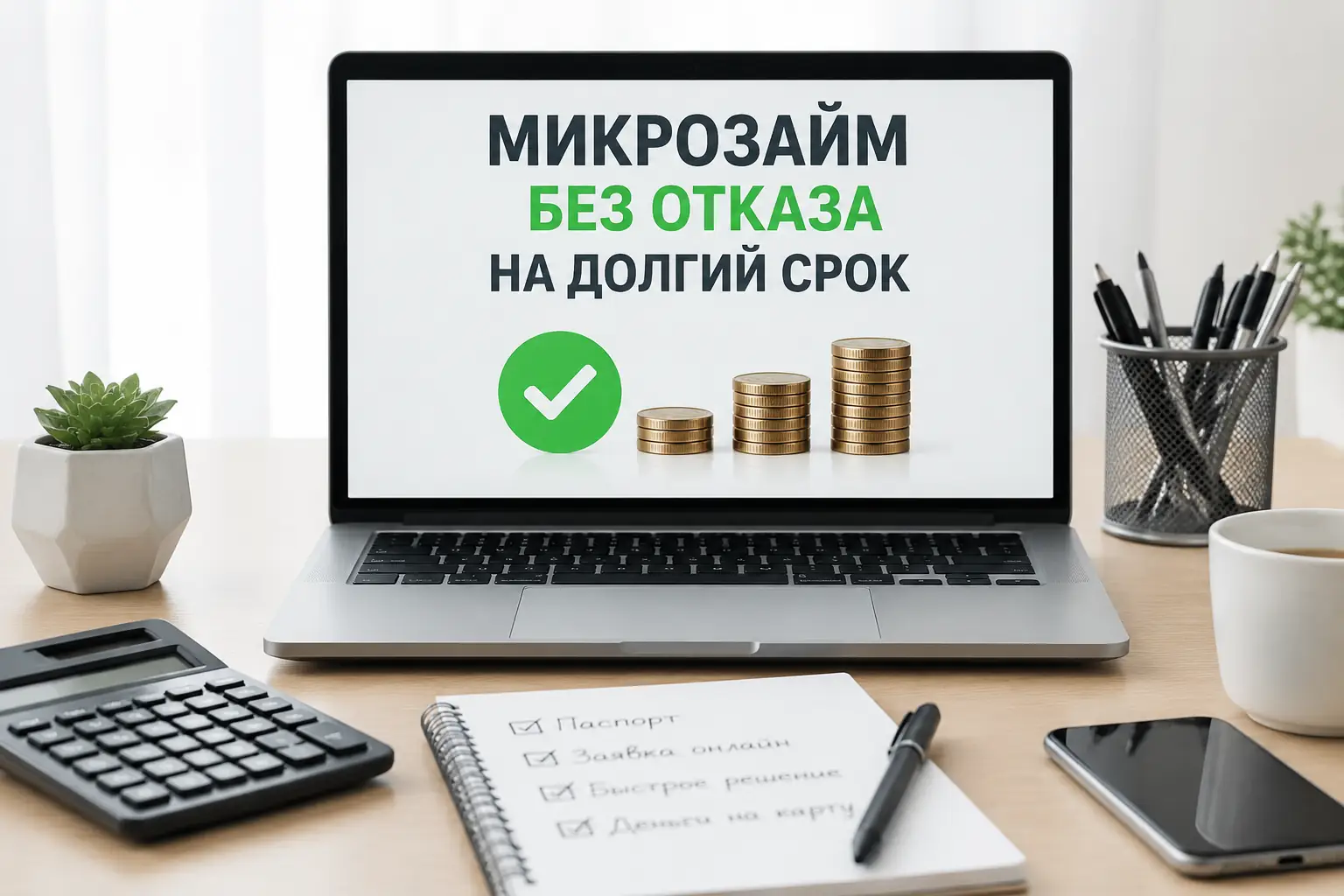 Микрозайм на карту без отказа