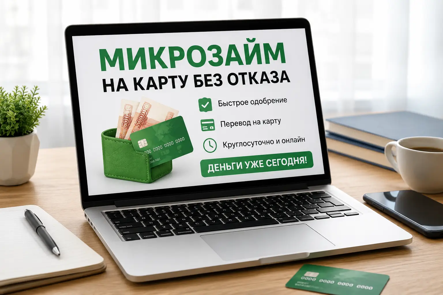 Микрозайм на карту без отказа Что означает микрозайм на карту без отказа