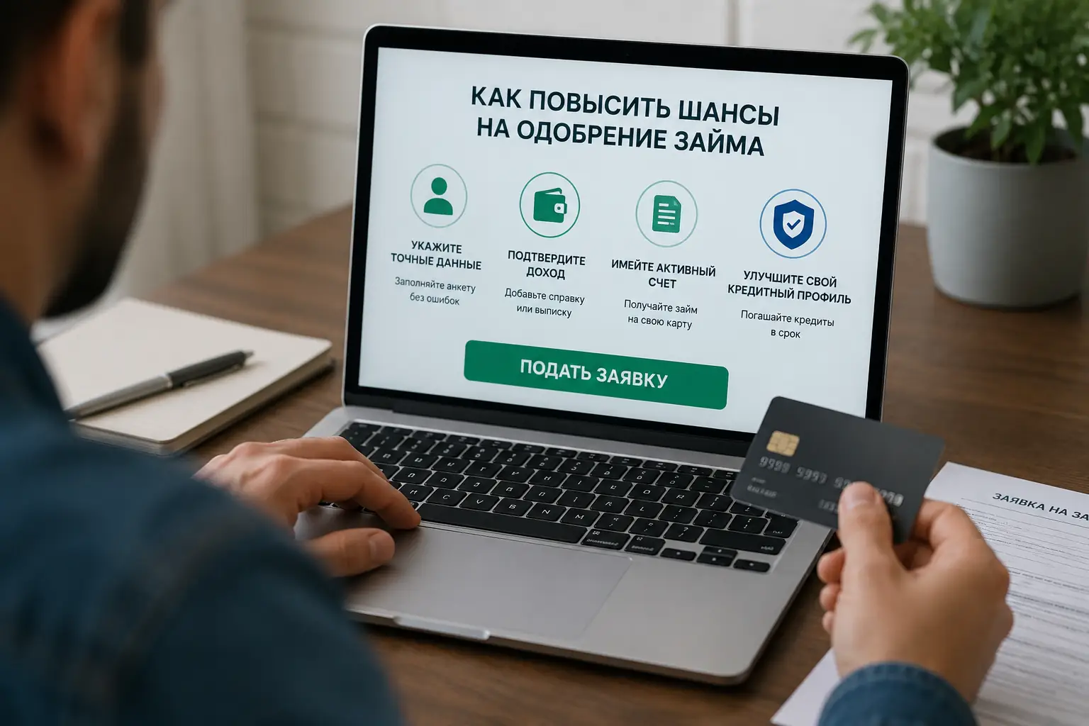 Микрозайм с плохим кредитным рейтингом Как повысить шансы на одобрение
