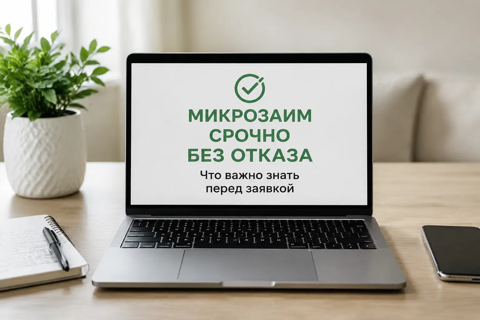 Микрозайм срочно без отказа: что важно знать перед заявкой Вывод