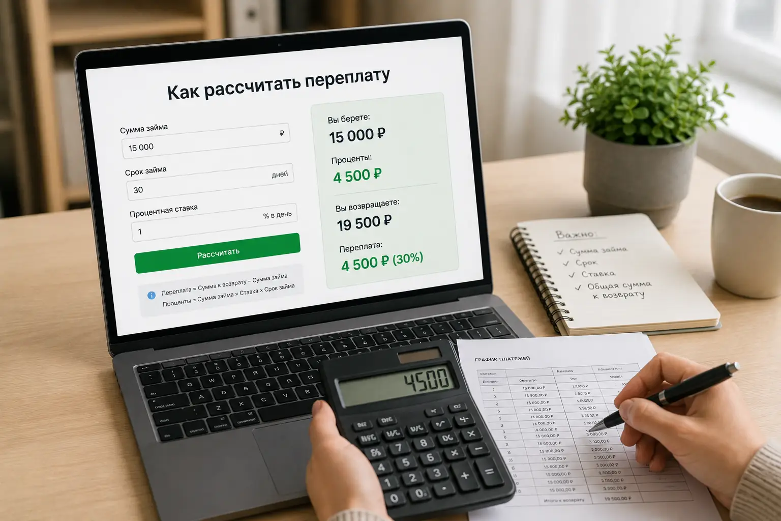 Неизвестные микрозаймы: как найти легальную МФО и не попасть на мошенников Как рассчитать переплату