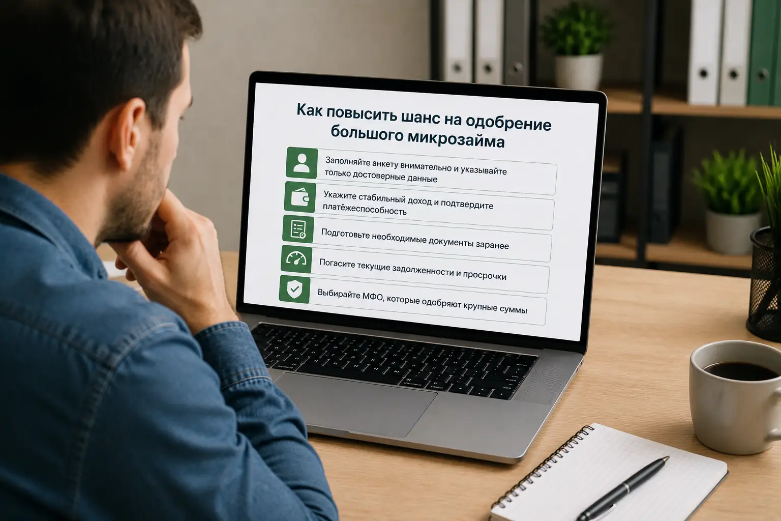 Как взять большой микрозайм и не переплатить лишнего Как повысить шанс на одобрение