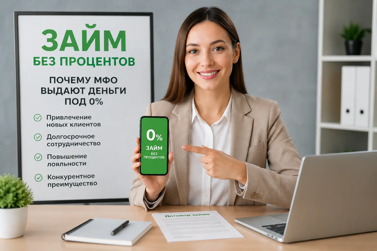 Займ без процентов Почему МФО выдают деньги под 0%
