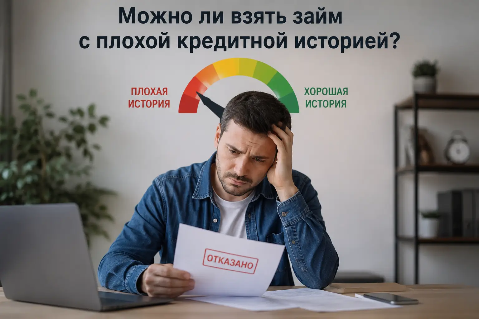 Займ с плохой кредитной историей