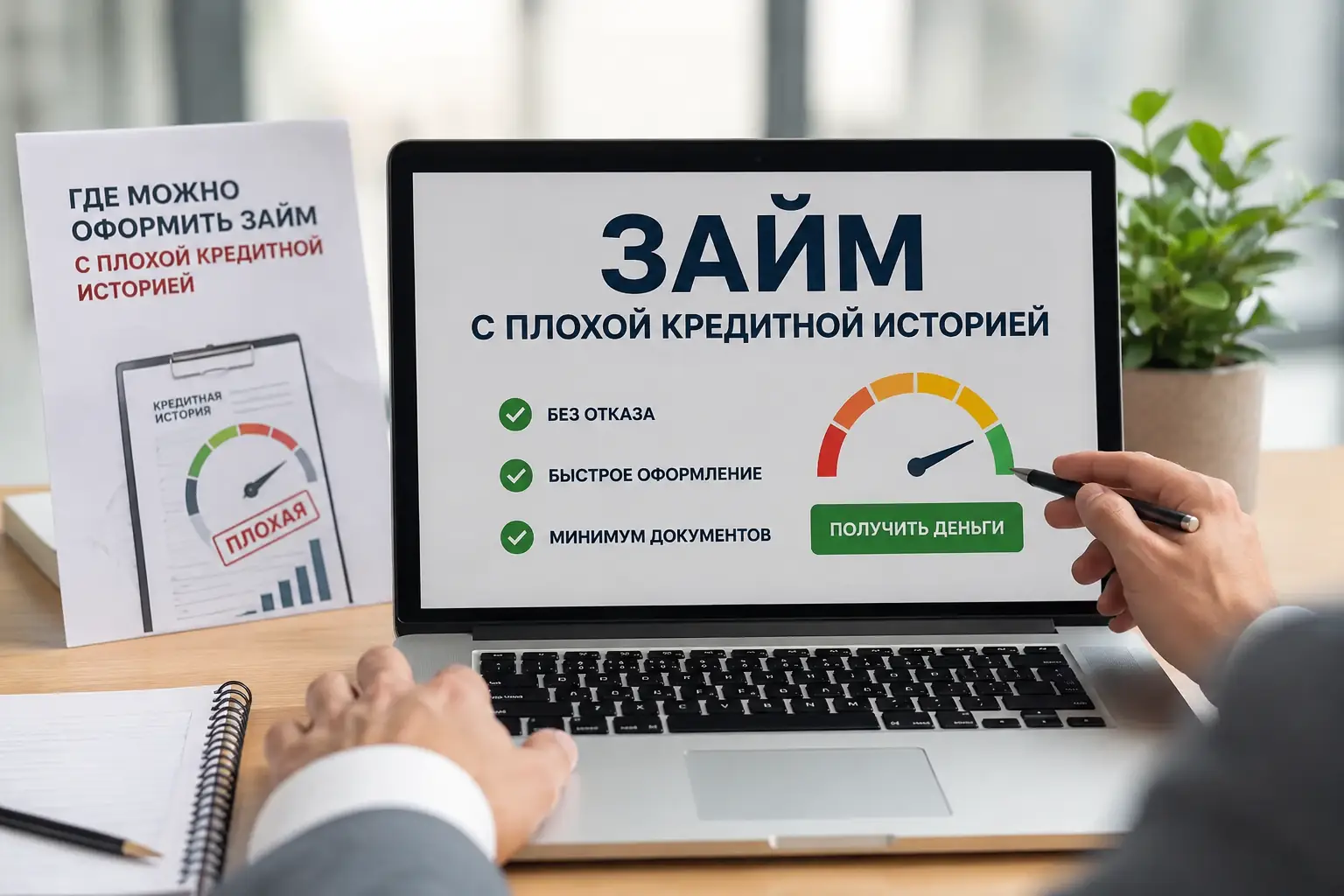 Займ с плохой кредитной историей Где можно оформить займ с плохой кредитной историей